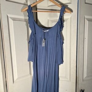 Ekouaer Blue Woman’s Top Size XXL